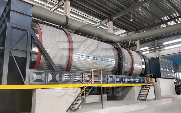 豆渣烘干設(shè)備運(yùn)轉(zhuǎn)現(xiàn)場